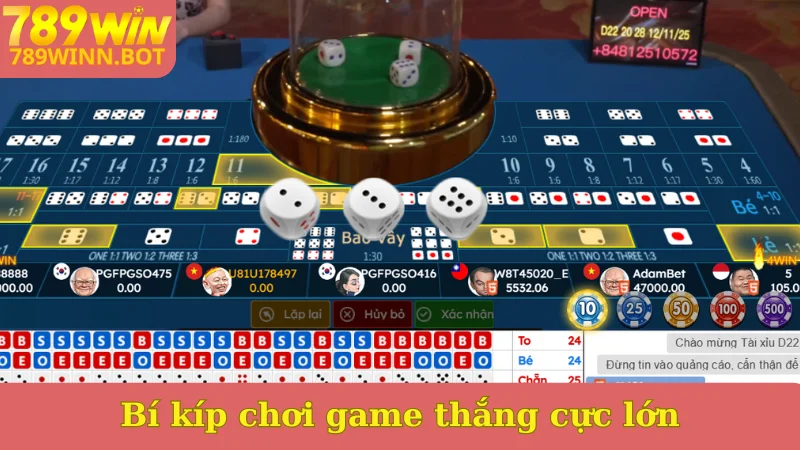 Bí kíp chơi game thắng cực lớn