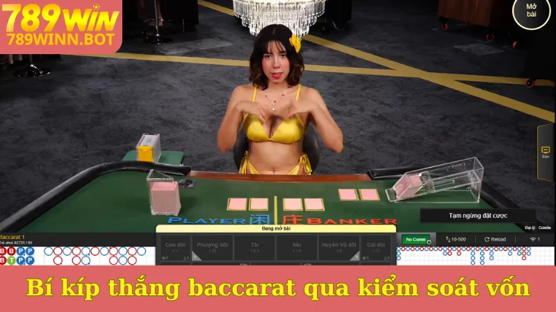 Bí kíp thắng baccarat qua kiểm soát vốn