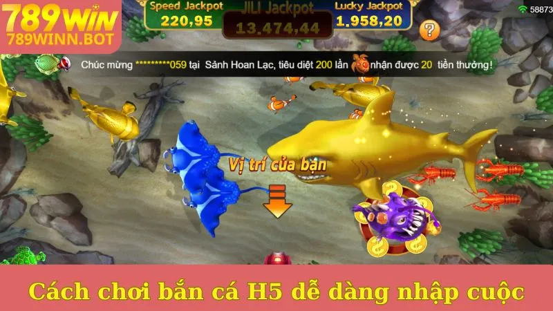 Cách chơi bắn cá H5 dễ dàng nhập cuộc