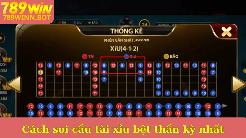 Cách soi cầu tài xỉu bệt thần kỳ nhất