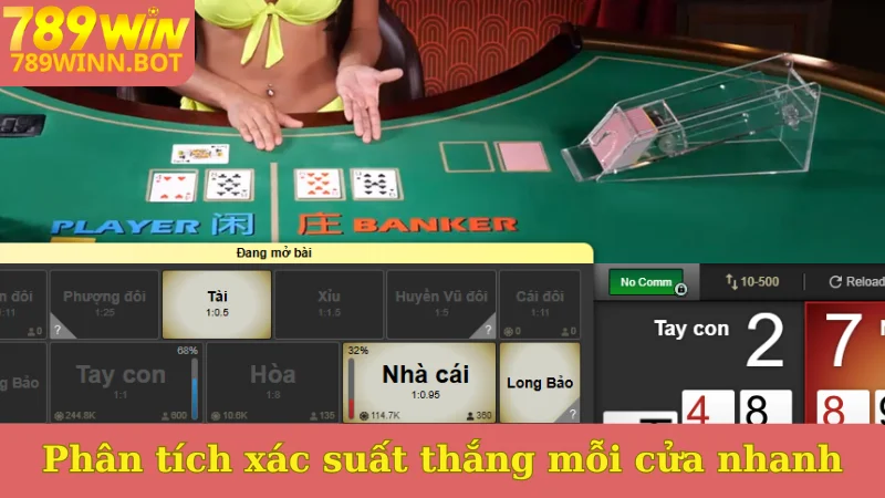 Phân tích xác suất thắng mỗi cửa nhanh