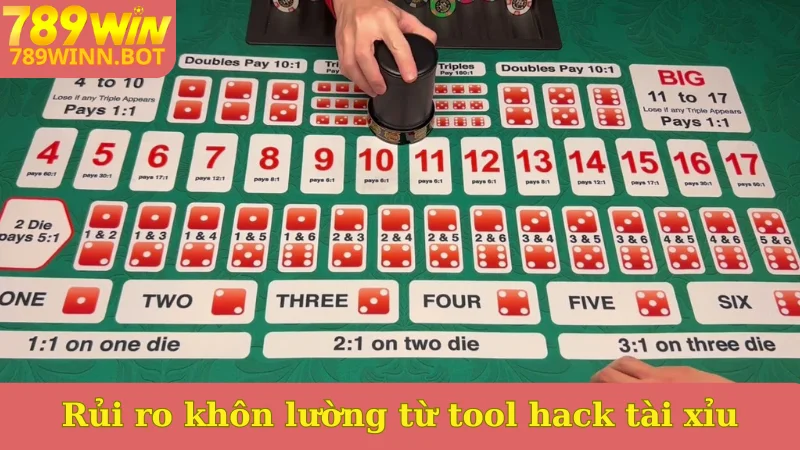 Rủi ro khôn lường từ tool hack tài xỉu